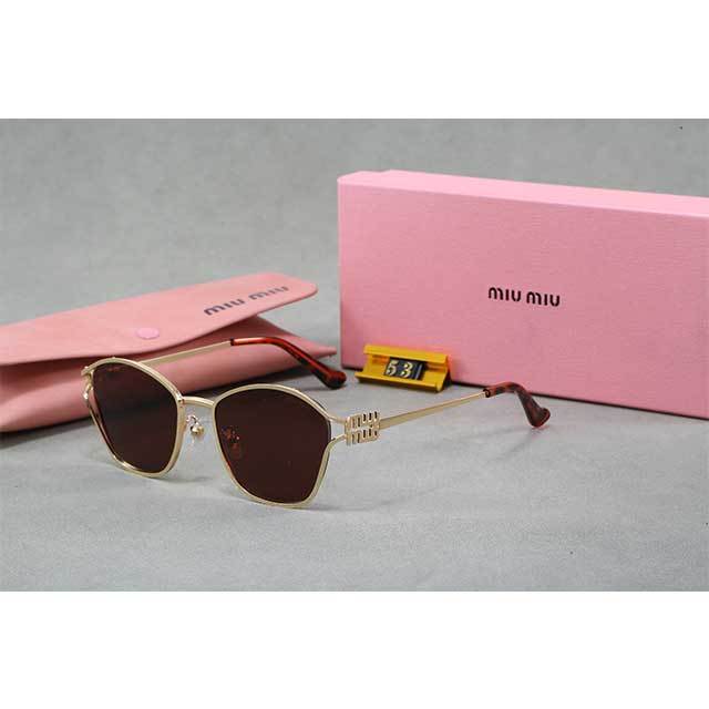 Metal Small Frame Retro Style Sunglasses