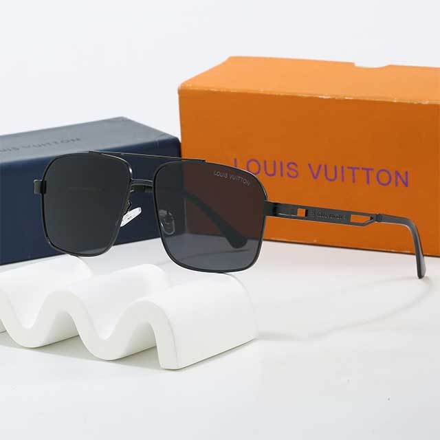 Square Metal Frame Luxury Fashion Glasses