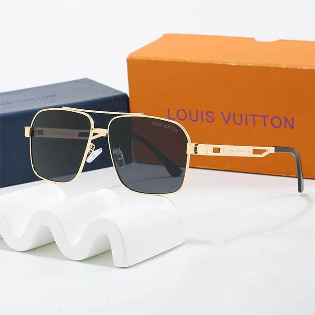 Square Metal Frame Luxury Fashion Glasses