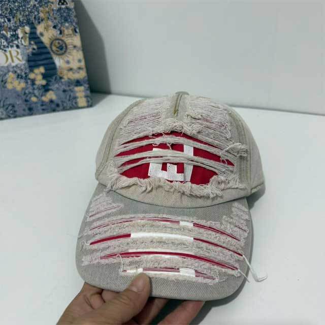 Fashion Unisex Ripped Baseball Caps