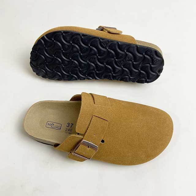 Suede Mules Slip-on Slippers