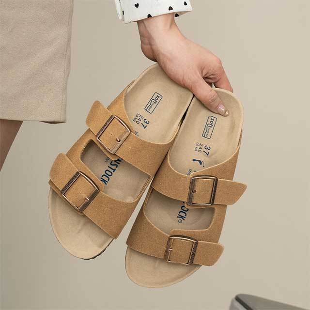 Adjustable Open Toe Slip-on Flat Slippers