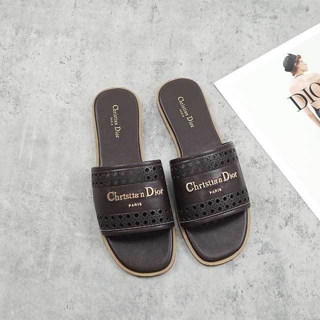 Hollow Out Design Flat Slippers Shoes