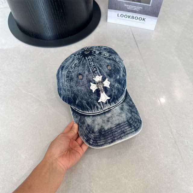 Washed Denim Fashion Baseball Caps
