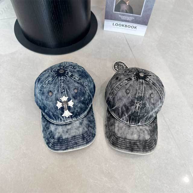 Washed Denim Fashion Baseball Caps