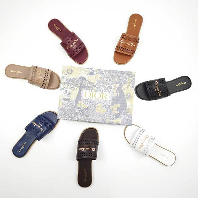 Hollow Out Design Flat Slippers Shoes