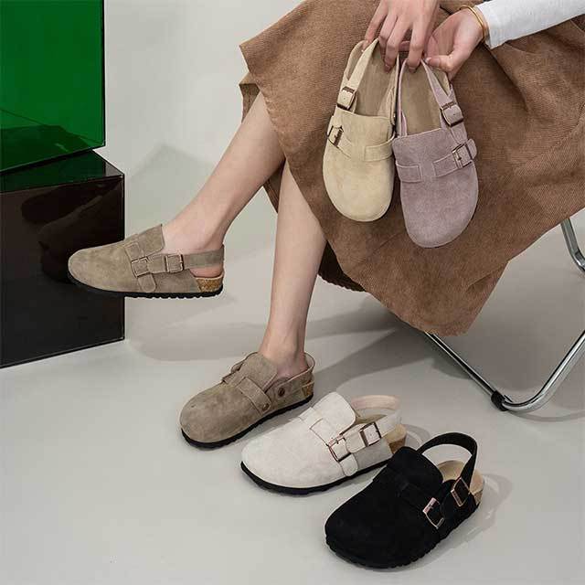Casual Round Toe Flat Shoes Slippers