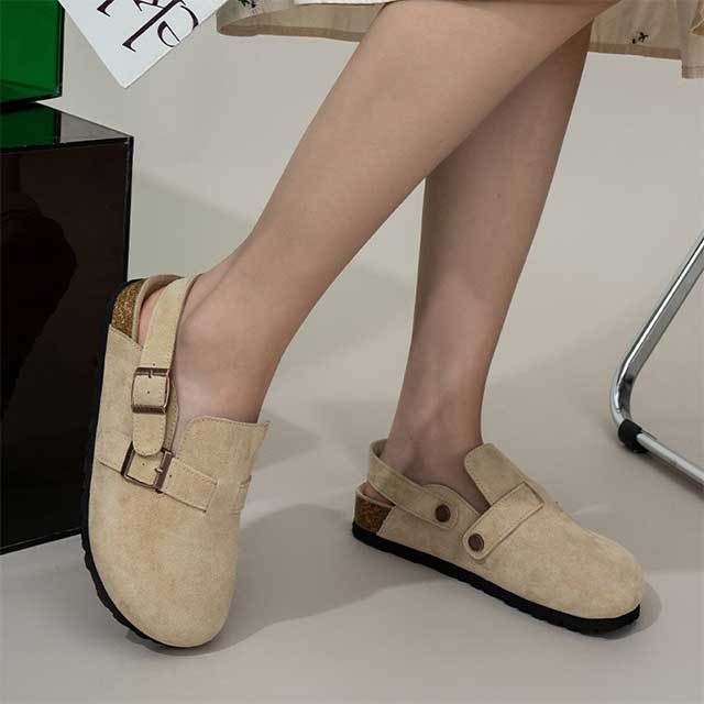 Casual Round Toe Flat Shoes Slippers