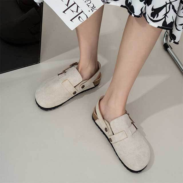 Casual Round Toe Flat Shoes Slippers