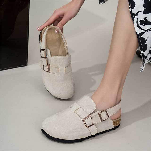 Casual Round Toe Flat Shoes Slippers