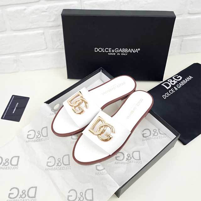 Letters Decorate Open Toe Flat Slippers