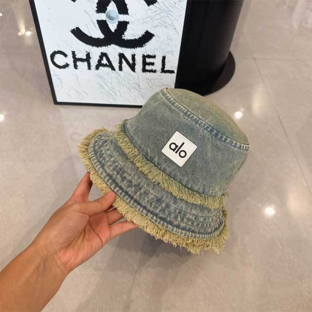 Denim Tassel Bucket Hats