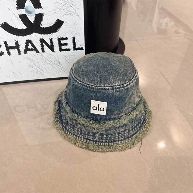 Denim Tassel Bucket Hats