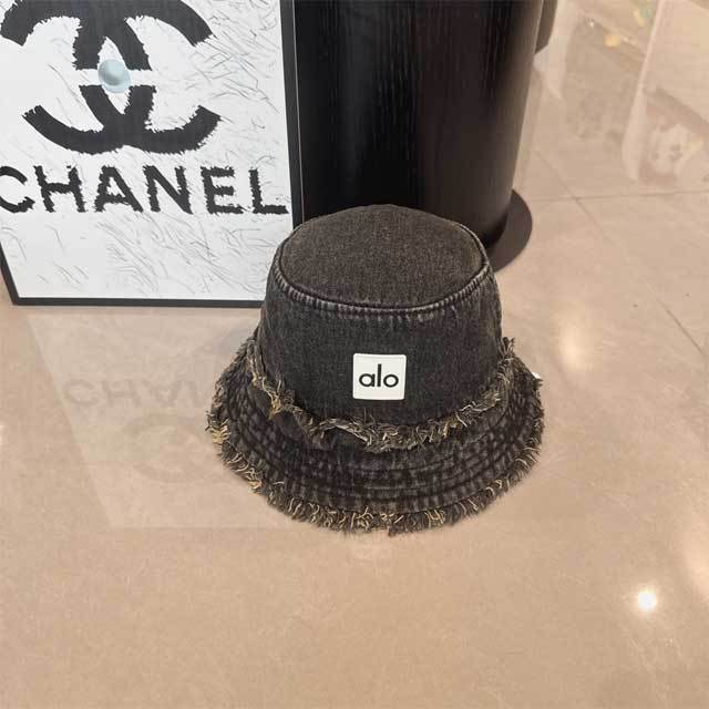 Denim Tassel Bucket Hats