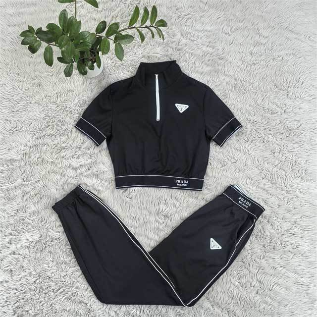 Fashion Short Sleeve Casual Jogging Suit