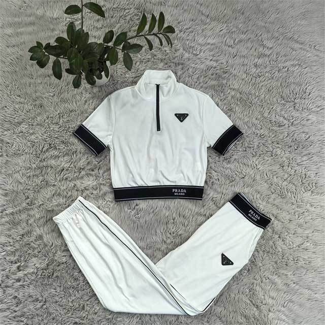 Fashion Short Sleeve Casual Jogging Suit