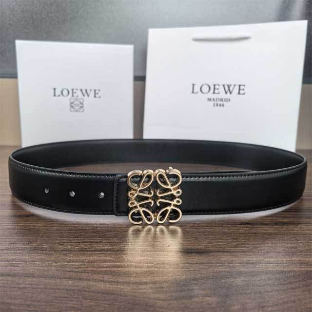 Metal Logo Leather Fashion Belts
