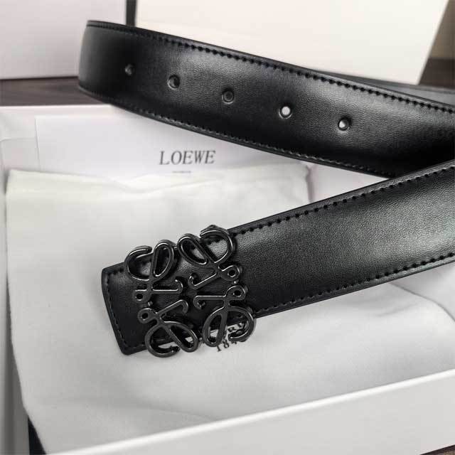 Metal Logo Leather Fashion Belts