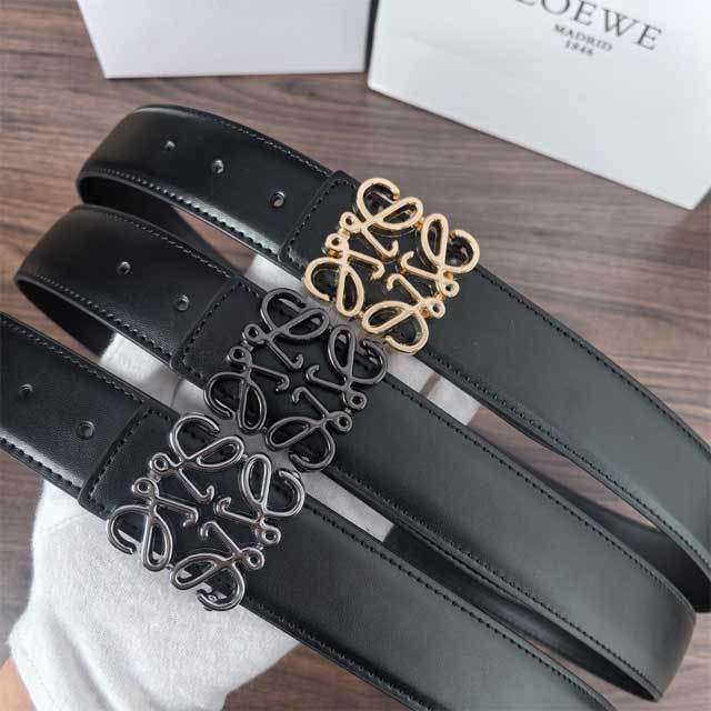 Metal Logo Leather Fashion Belts