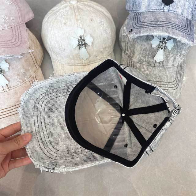 Washed Ripped Unisex Baseball Caps