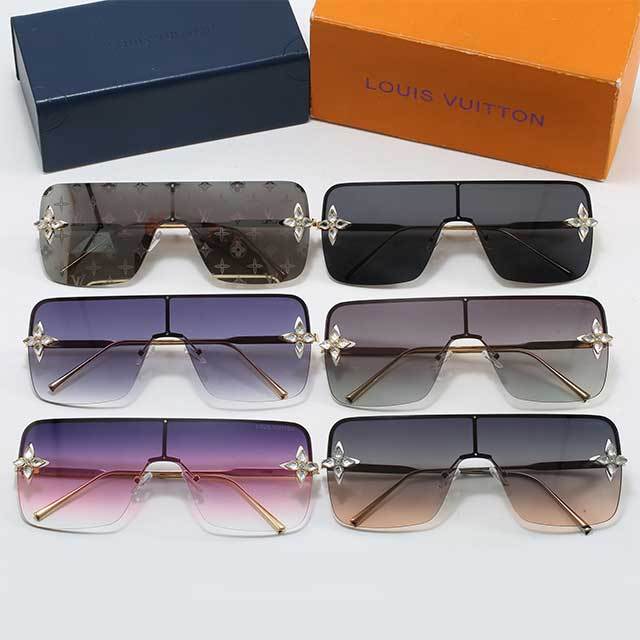 One Piece Large Frame Luxury Glasses