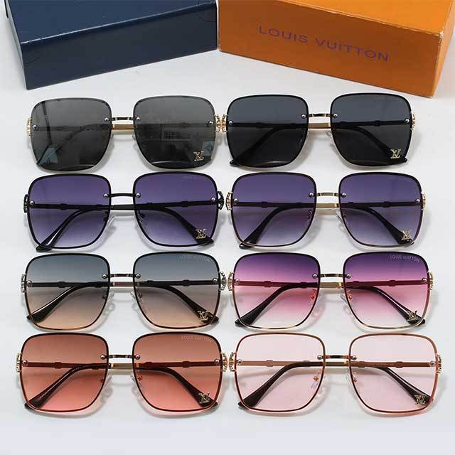 Simple Design Square Frame Luxury Sunglasses