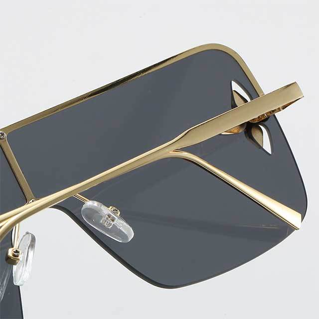 One Piece Large Frame Luxury Glasses