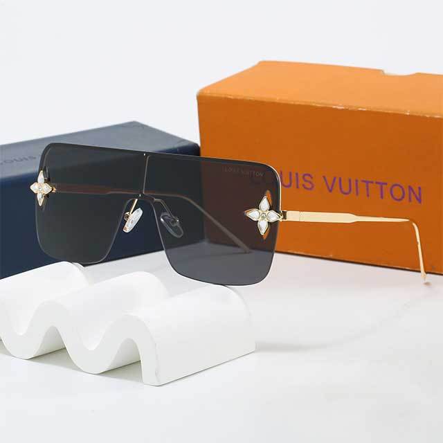 One Piece Large Frame Luxury Glasses
