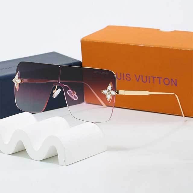 One Piece Large Frame Luxury Glasses