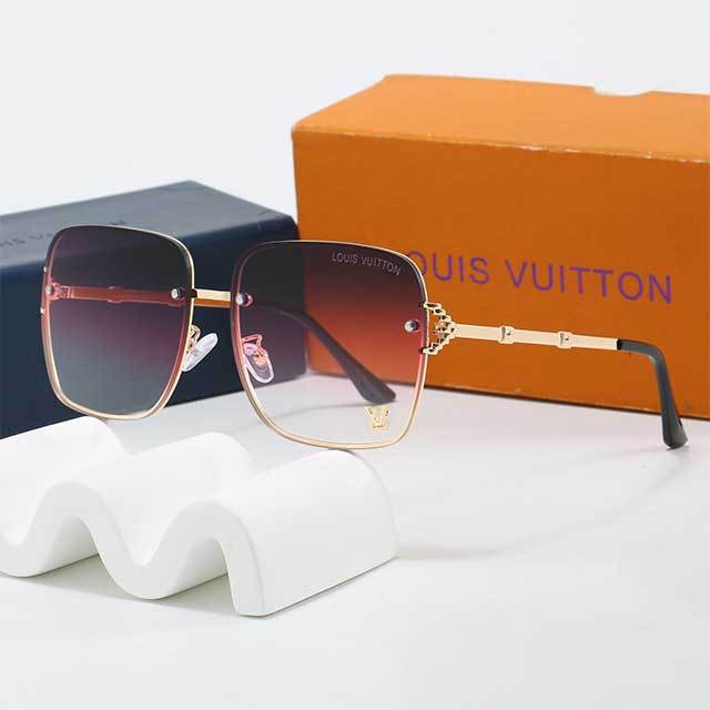 Simple Design Square Frame Luxury Sunglasses