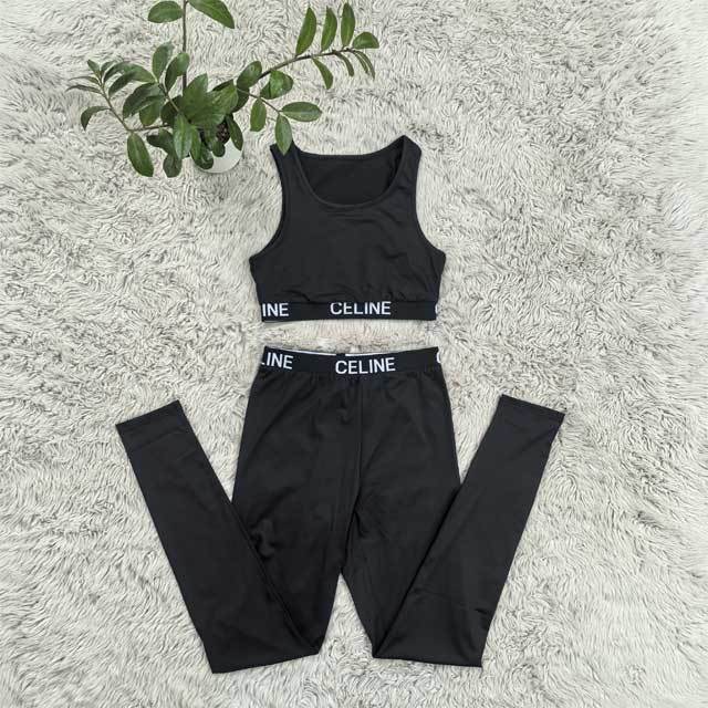Letter Print Casual Tracksuit Set