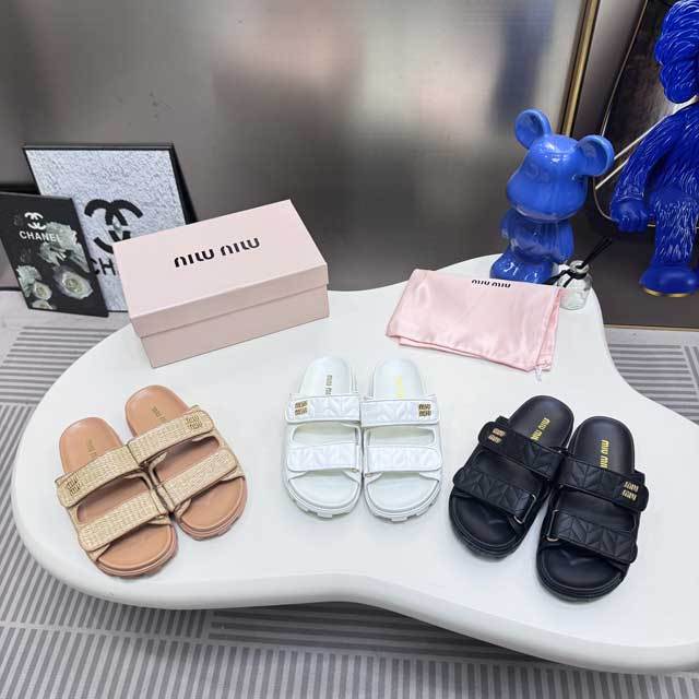 Fashion Velcro Beach Slides