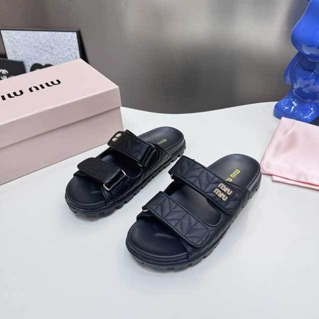 Fashion Velcro Beach Slides