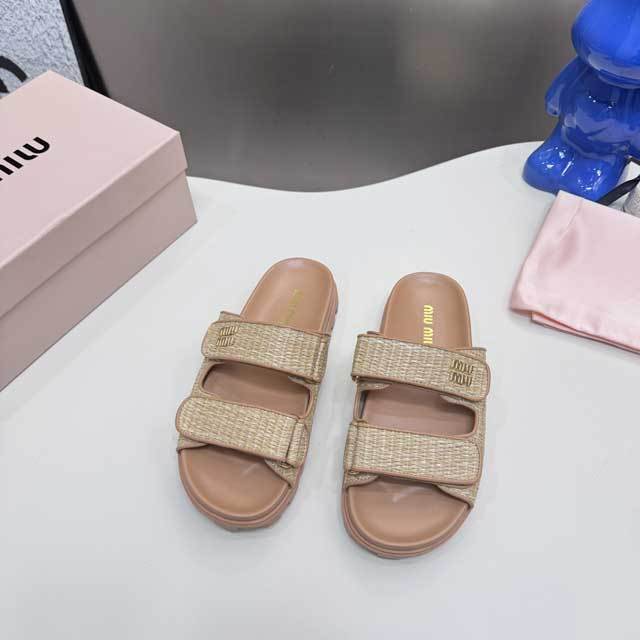 Fashion Velcro Beach Slides