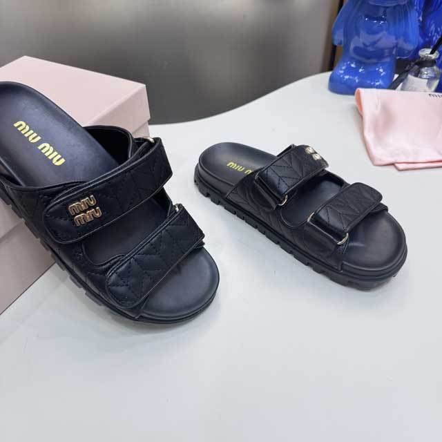 Fashion Velcro Beach Slides