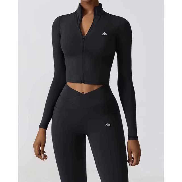 Solid Color Letters Printed Activewear 3 Pieces Pant Set