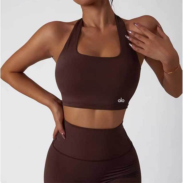 Solid Color Letters Printed Activewear 3 Pieces Pant Set