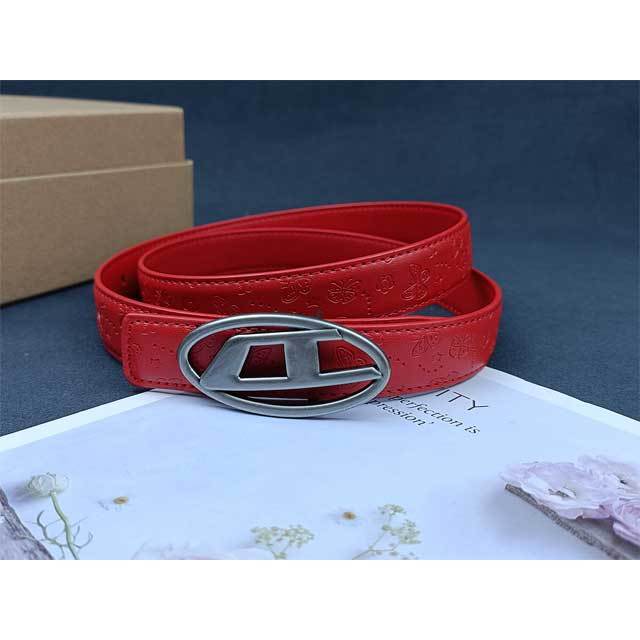 Fashion Embossing Women Trousers Belt