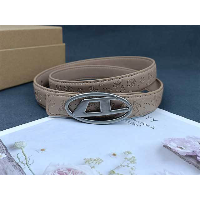 Fashion Embossing Women Trousers Belt