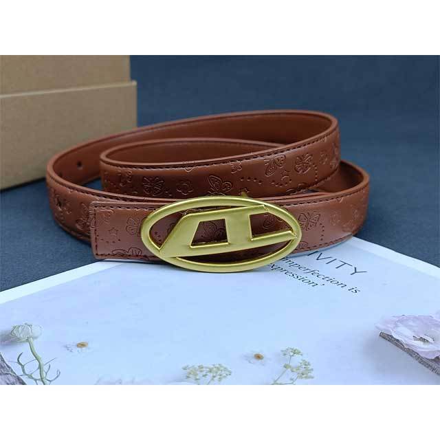 Fashion Embossing Women Trousers Belt