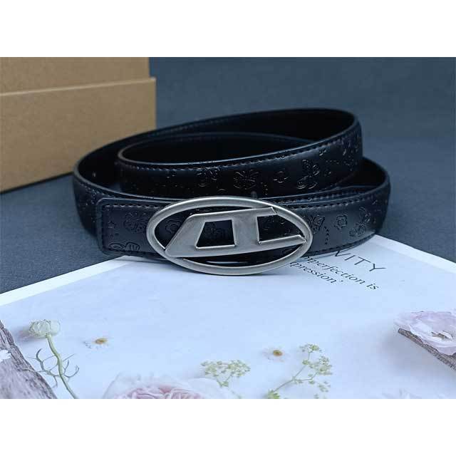 Fashion Embossing Women Trousers Belt