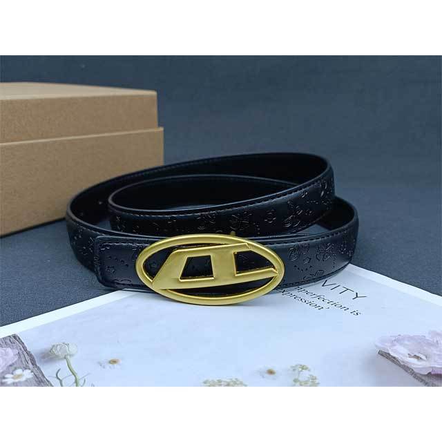 Fashion Embossing Women Trousers Belt
