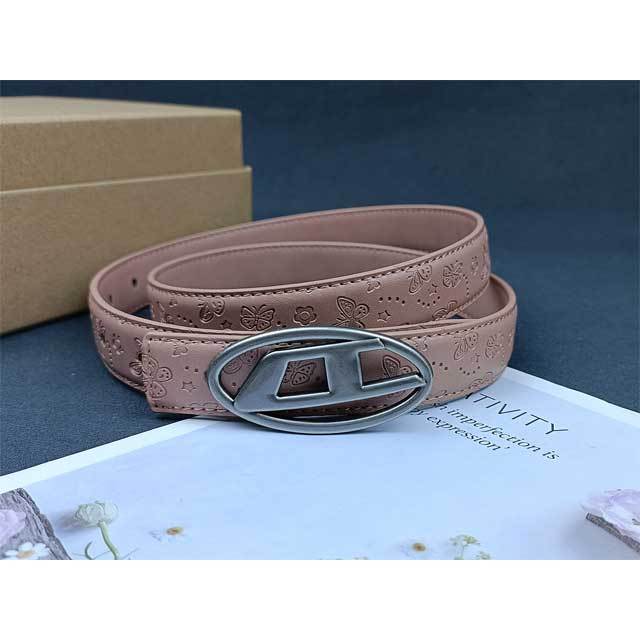 Fashion Embossing Women Trousers Belt
