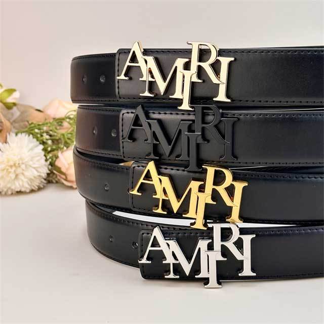 Metal Letter Fashion Leather Adults Belt