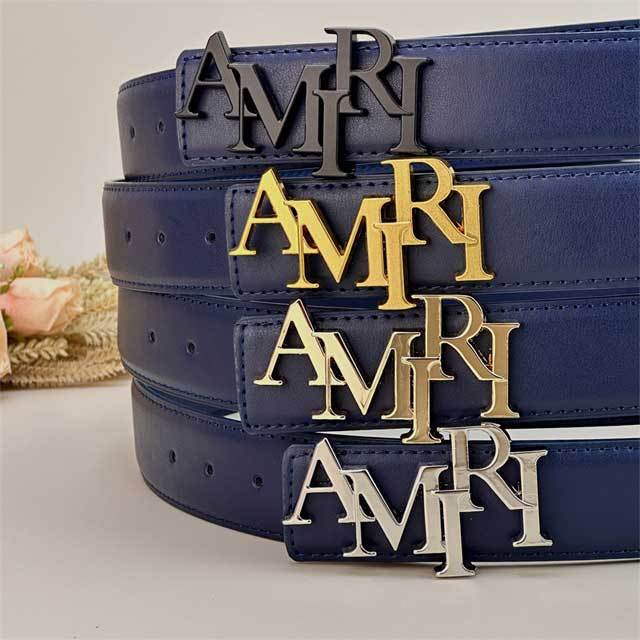 Metal Letter Fashion Leather Adults Belt