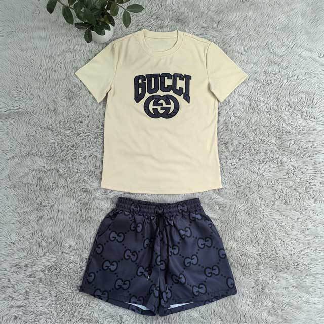 Embroidery Fashion Women Casual Short Set