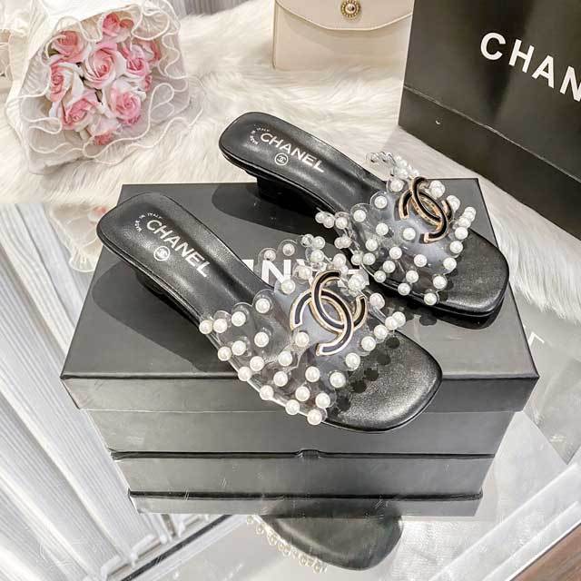 Pearl Embellished Fashion Women Slipper