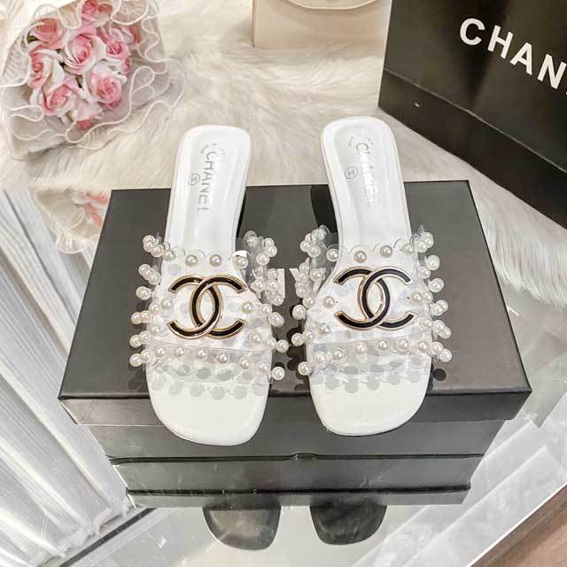 Pearl Embellished Fashion Women Slipper