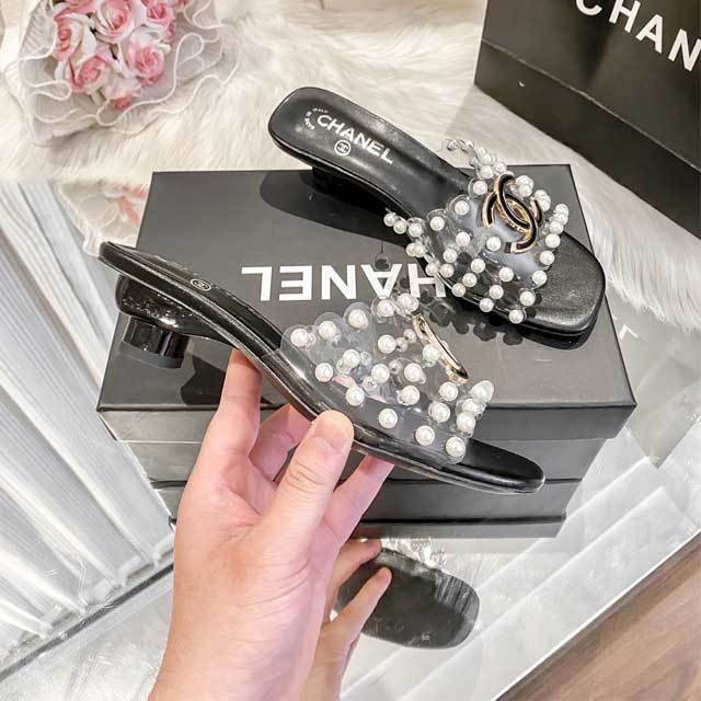 Pearl Embellished Fashion Women Slipper