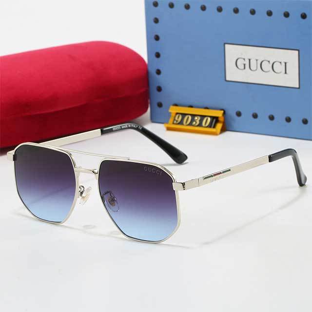 Metal Square Frame Unisex Glasses